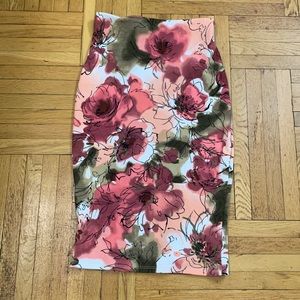 Rose Pink pencil skirt